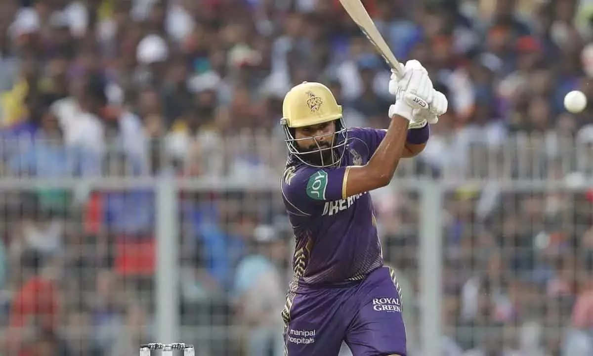 IPL 2024: Iyer’s fifty, cameos from Salt and Ramandeep propel KKR to a massive 222/6