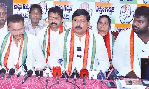Rajamahendravaram: BJP looted ₹6,000 cr, alleges Rudra Raju