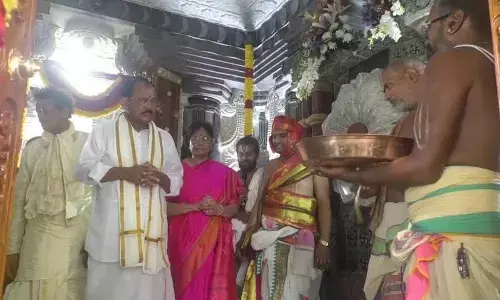 ‘Prana Pratishta’ of Sri Mogadarmma Lakshmi Padmalayam takes place