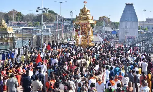 Procession of Swarna Ratham held