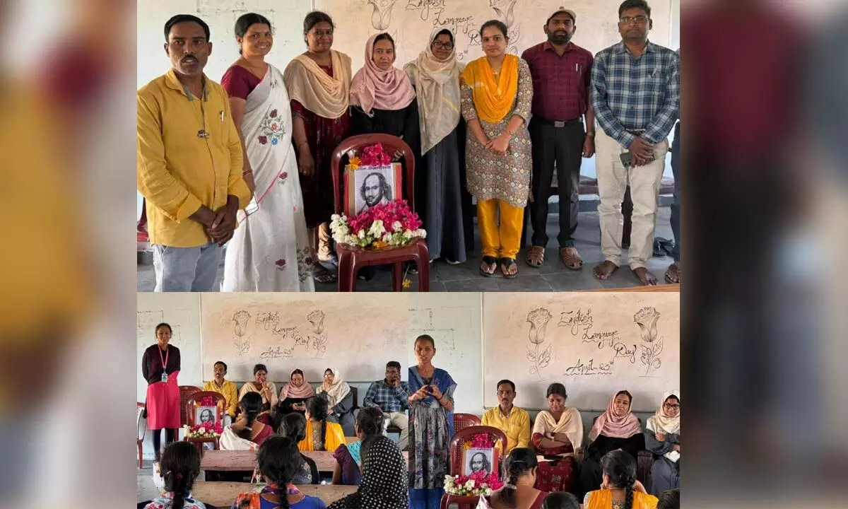 Faculty students celebrated english literature day in Government Degree College