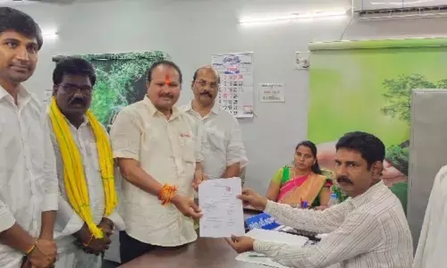 TDP candidate Pemmasani files nomination for Guntur LS seat