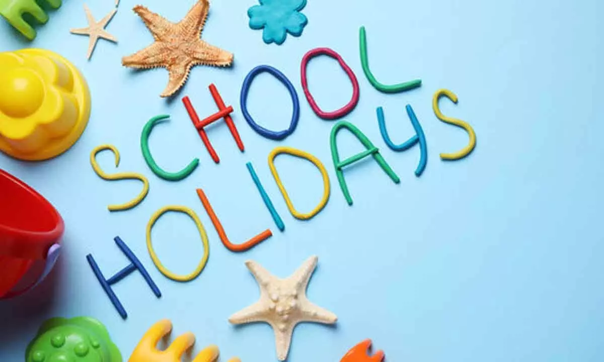Summer holidays for schools from today