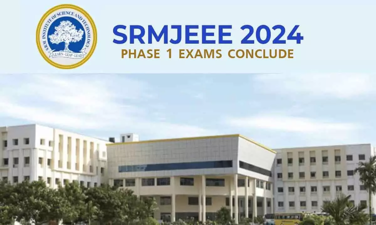 SRMJEEE 2024 Phase I exams conclude