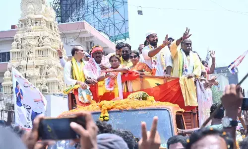 Massive Rally Held in Southern Constituency as Jana Sena, TDP and BJP Unite for Election Campaign