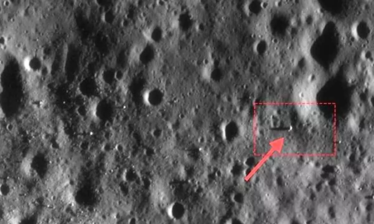 Chandrayaan-2 spots Japans Slim lander resting on the Moon