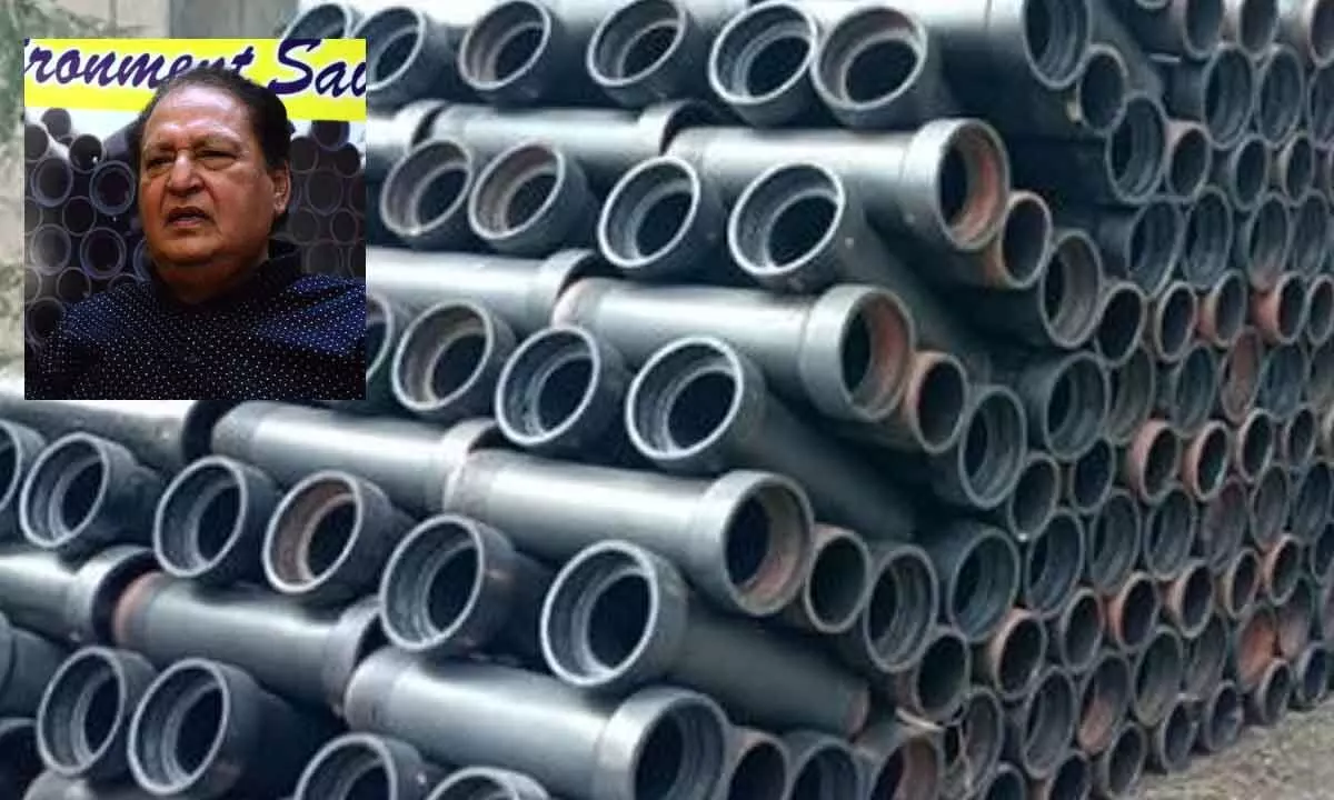 SWG pipe industry on verge of closure: State SWG pipe industry stares at grim future as orders dry up