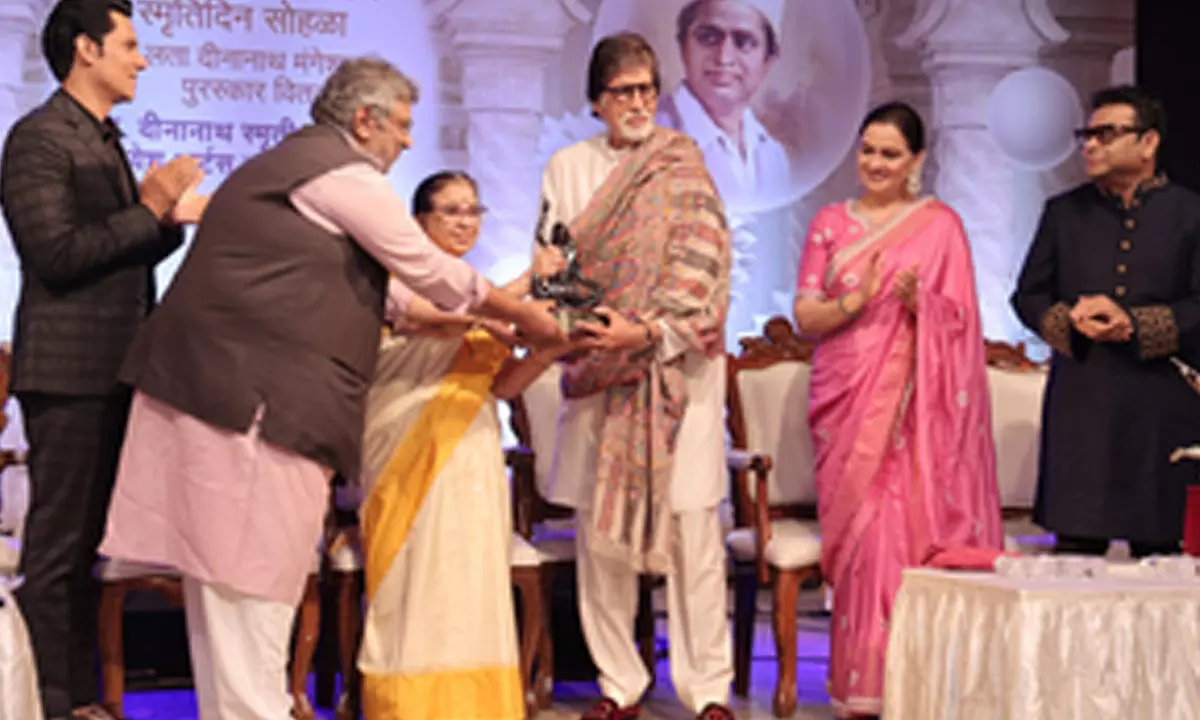 Big B on being honoured with Mangeshkar Award: ‘Abhaar aur mera param saubhagya’