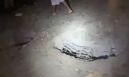 Bridge damaged in Manipur blast