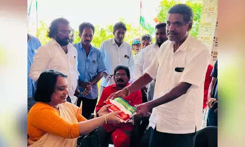 Senior Congress Leader Maridu Krishna Files Nomination as MLA Candidate in Nuzividu Constituency