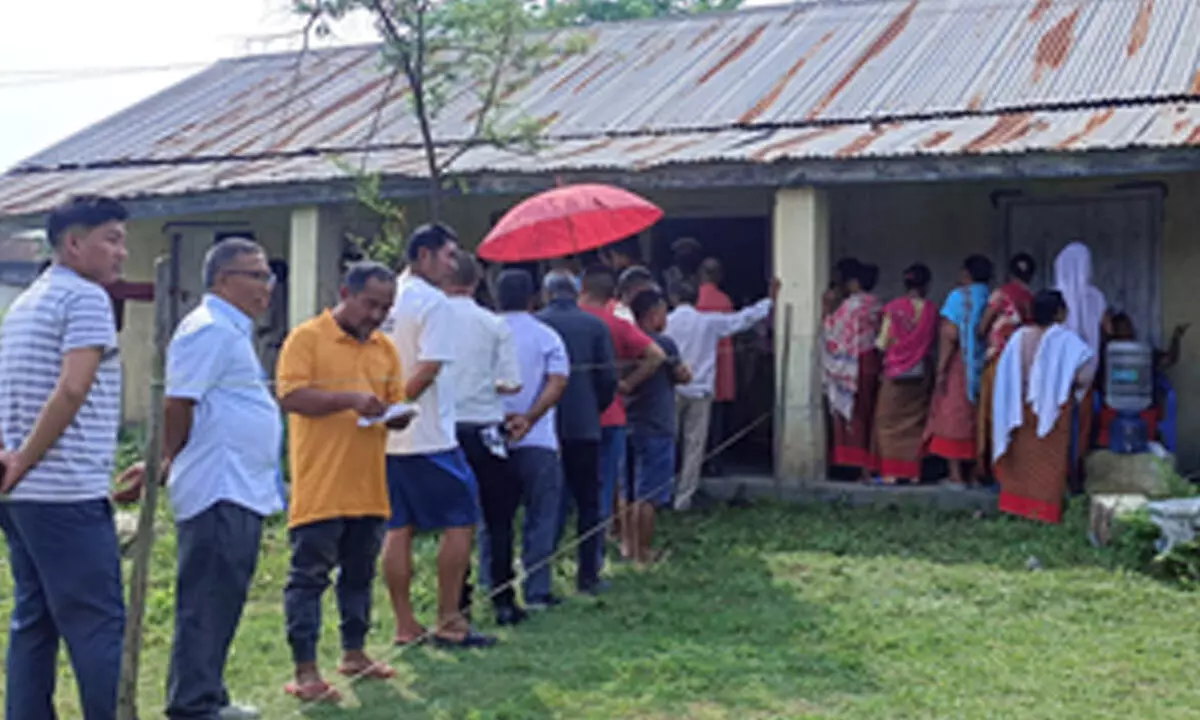 Outer Manipur: Over 54 pc turnout recorded till 1 p.m. in 8 districts
