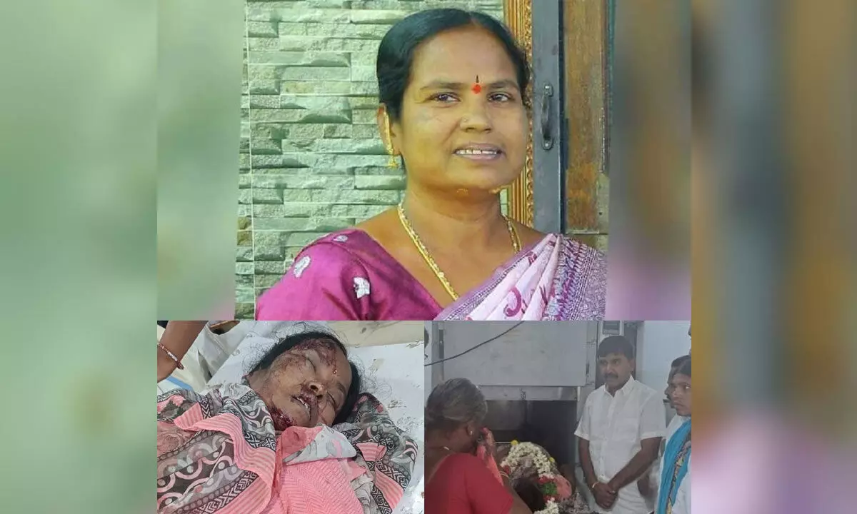 Asha Worker died in a road accident