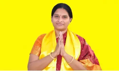 Ajitha gets huge welcome from people in campaign