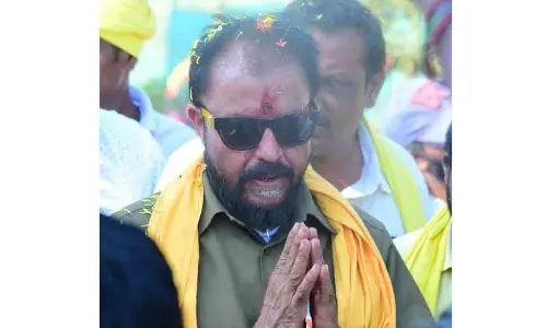 Wide-scale election campaign of Chintamaneni Prabhakar in Denduluru