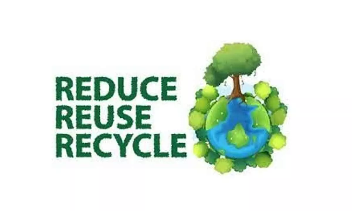 ‘Reduce, Reuse, Recycle’: Mantra for green living