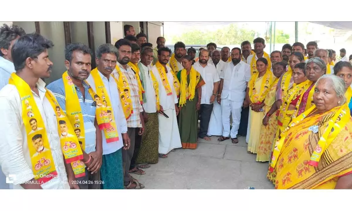 TDP Is the only party that stands by farmers, says NDA alliance candidate Julakanti