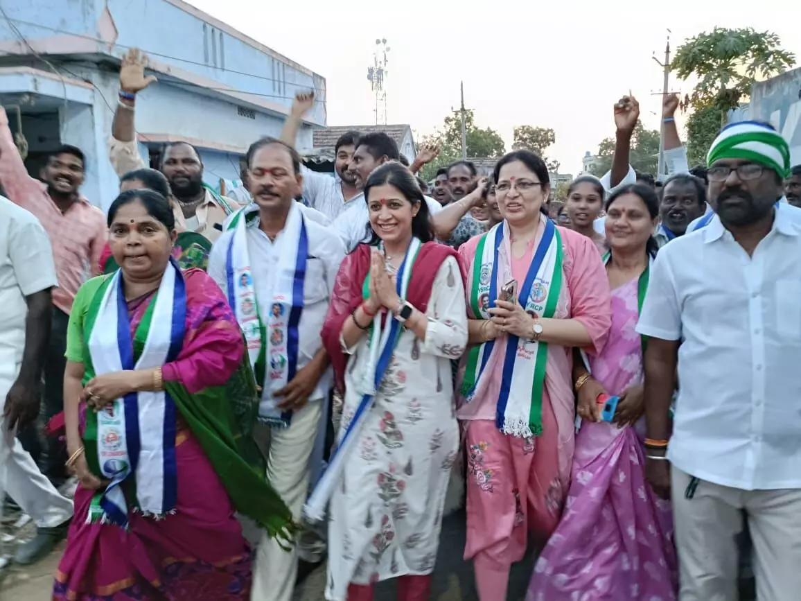 Abhishek Reddy Campaigns for Fathers Victory in Udayagiri Constituency