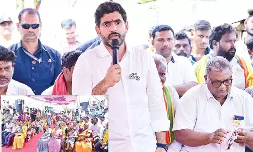 Guntur: Capital Amaravati construction will be speeded up says Nara Lokesh