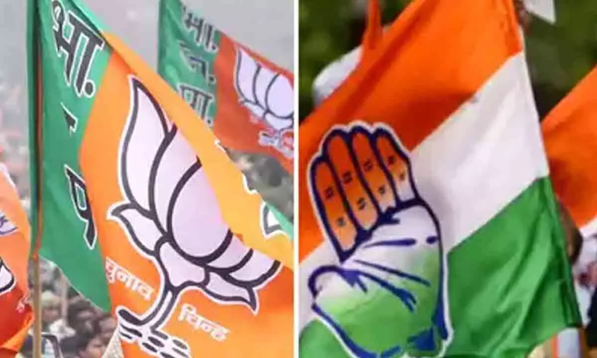 Vijayawada: BJP, Congress vie with each other to woo voters