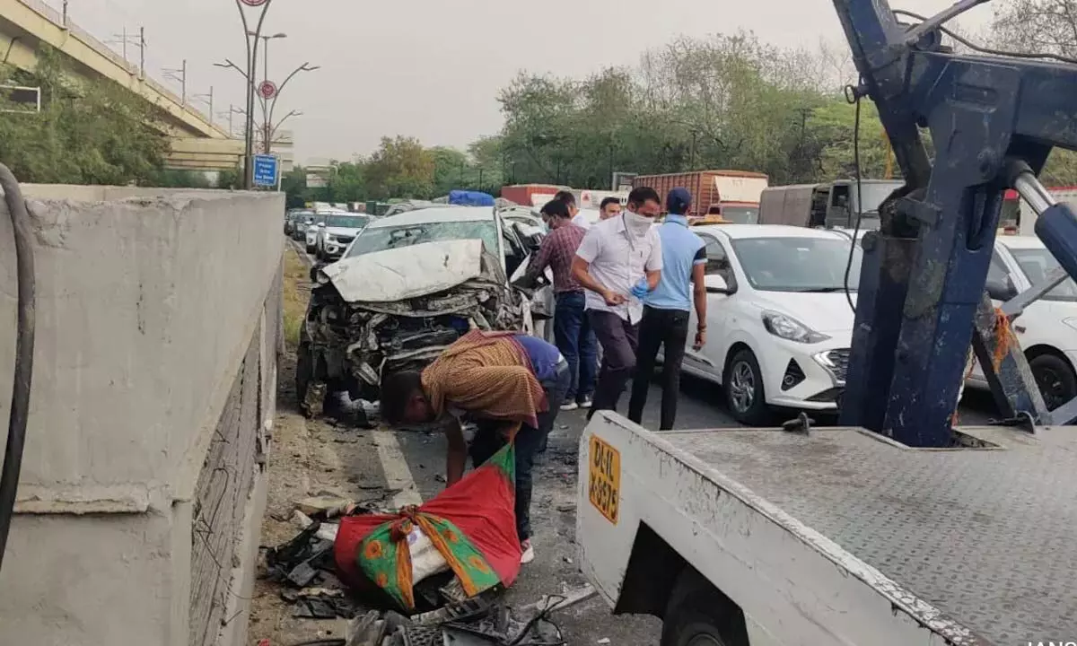 Speeding Jaguar Collides With Cab In Delhi: Three Injured, Admitted To AIIMS