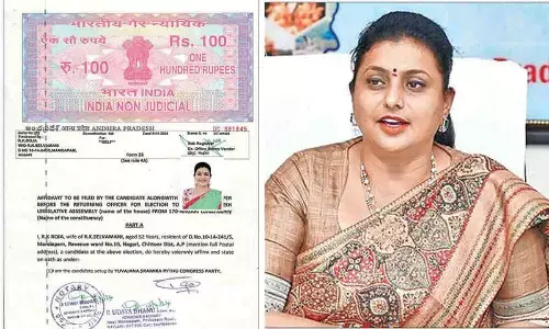 Tirupati: Roja’s investments in chit firm embarrass YSRCP