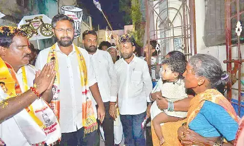 Visakhapatnam: Alliance candidate appeals to people to exercise their franchise