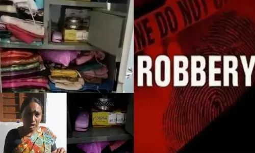 Nagarkurnool: Burglary in a locked house