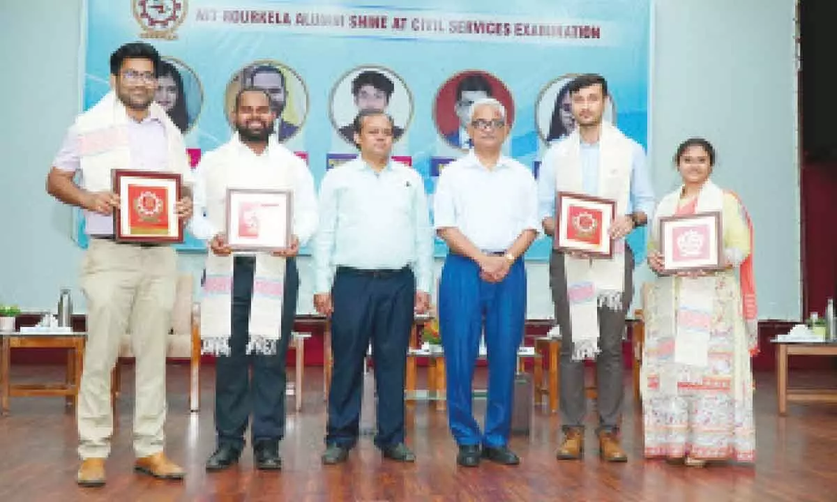NIT Rourkela felicitates alumni for success in UPSC exam