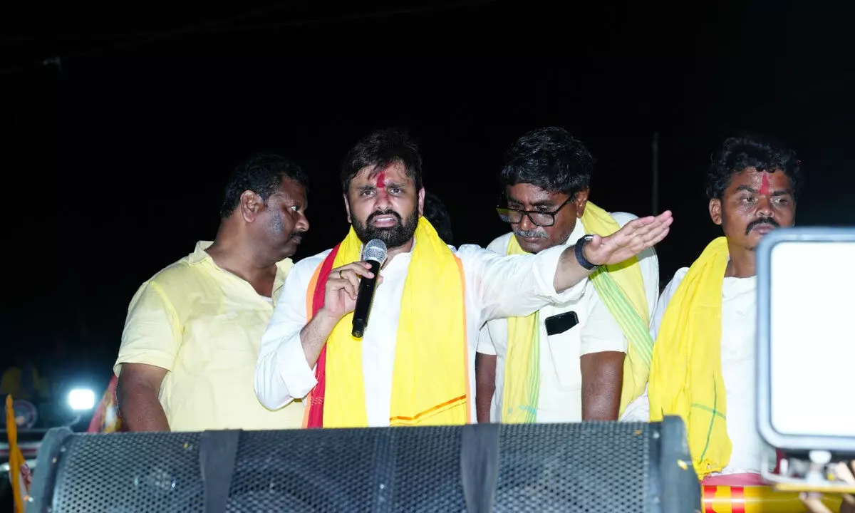 MLA Candidate Chirri Balaraju Leads Election Campaign in Polavaram Constituency