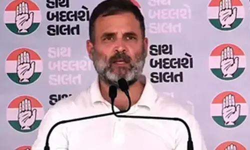 Rahul Gandhi bats for dalit rights in Gujarats Patan