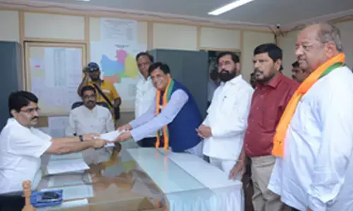 Piyush Goyal files nomination from Mumbai North LS seat