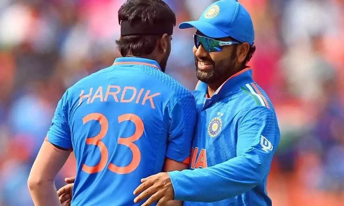 Rohit to lead Indias T20 WC squad, Hardik deputy