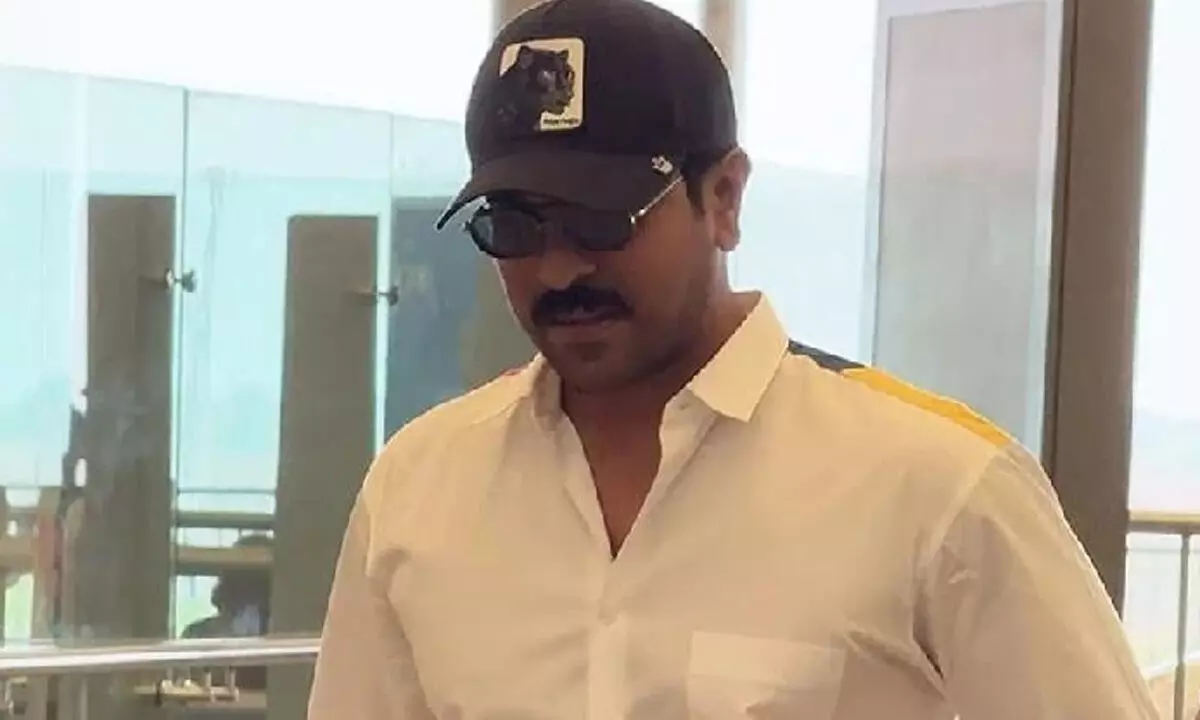 Ram Charan off to Chennai for a two-day shoot of ‘Game Changer’