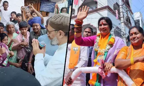 Arch-rivals MIM, BJP amp up high voltage poll drive; low-key campaigning by others