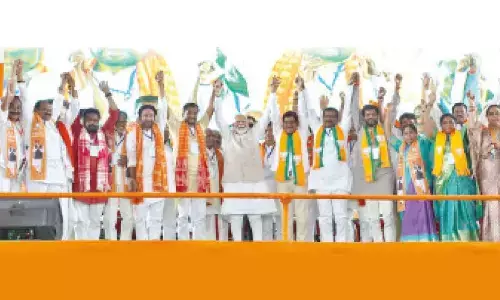 Modi lashes out at Congress for committing sins against Constitution