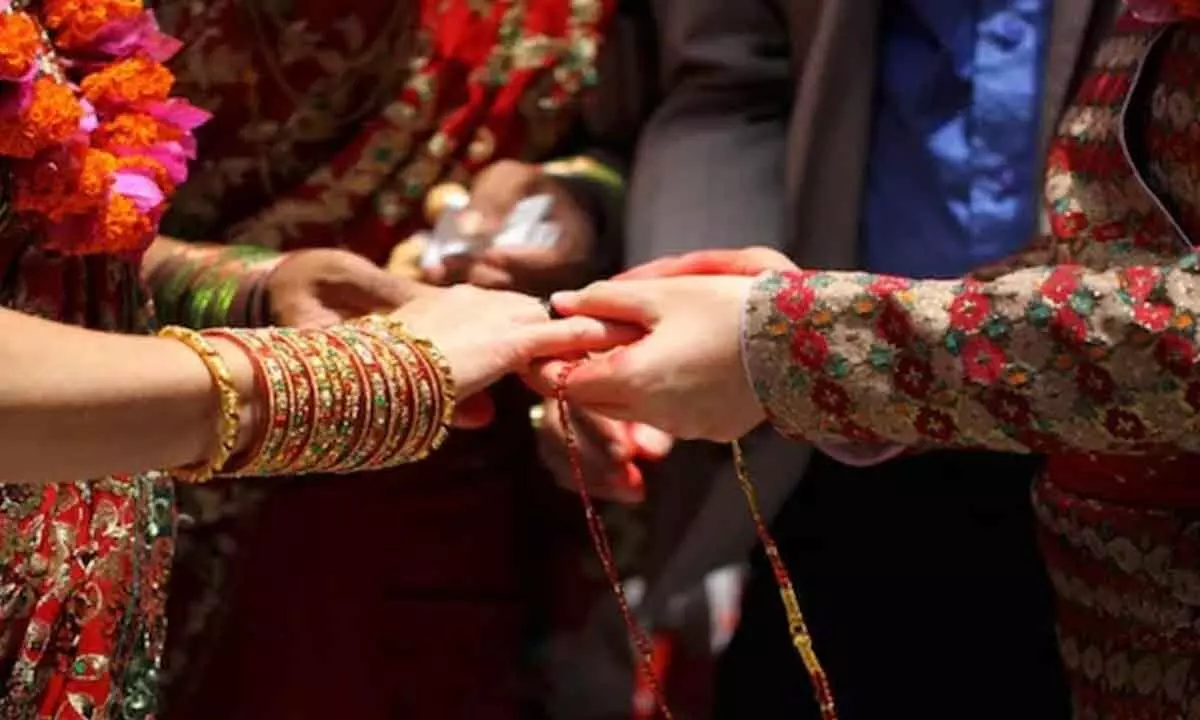 Hindu marriage not valid unless performed with requisite   ceremonies