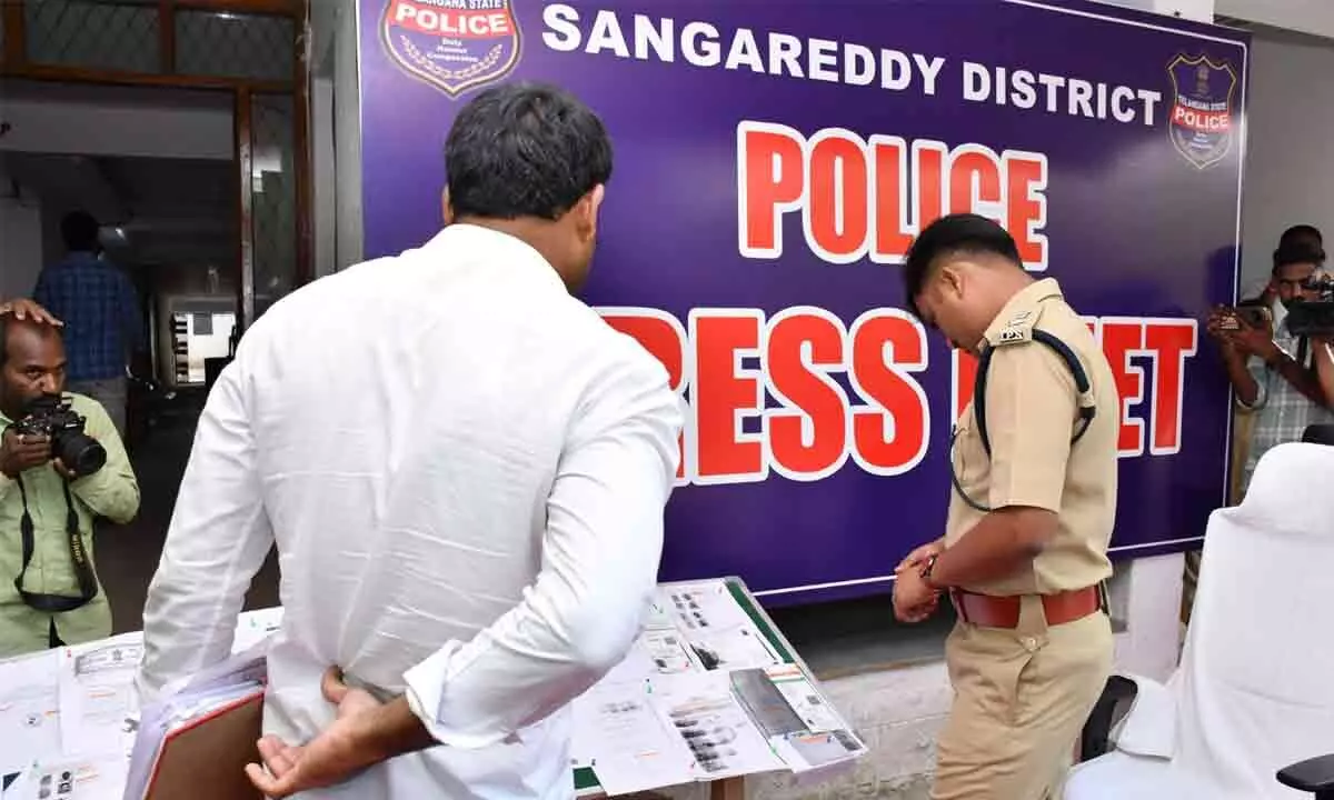 Gang of Land Scammers Busted by C.C.S. Police in Sangareddy District