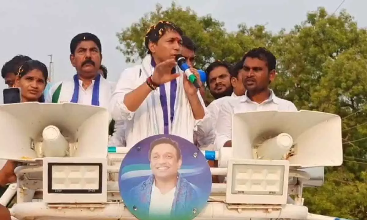 MLA Mekapati Vikram Reddy vows to complete High Level Canal, promises to provide irrigation and drinking water to Metta constituencies within six months