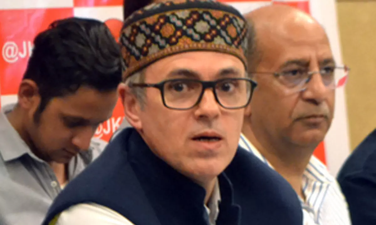 Omar Abdullah says BJP trying to divide people on religious lines