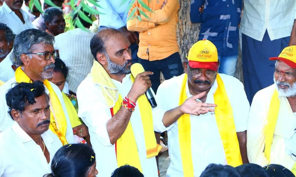 NDA Alliance MLA Candidate Kakarla Suresh Promises Development and Prosperity in Udayagiri