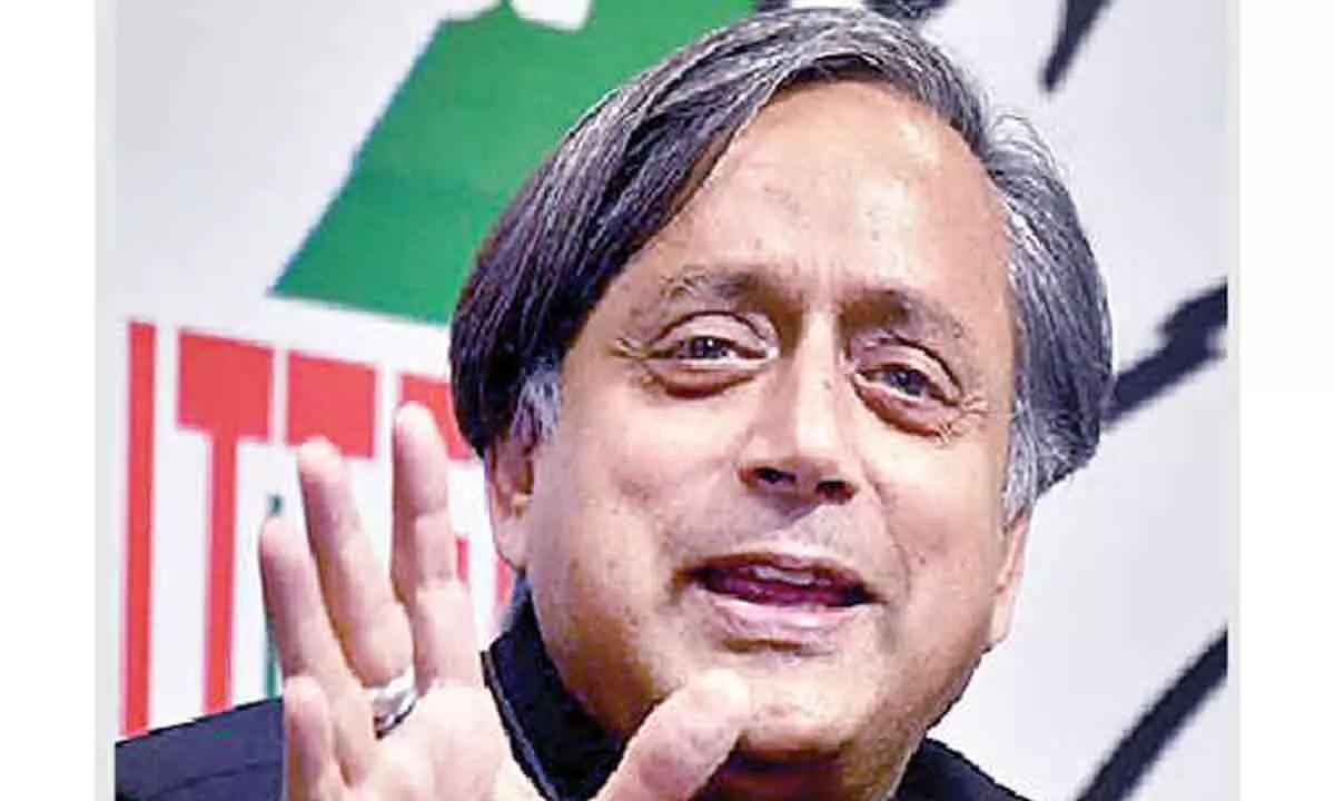 New Delhi: 400 a joke, 300 impossible, 200 challenge for BJP says Shashi Tharoor