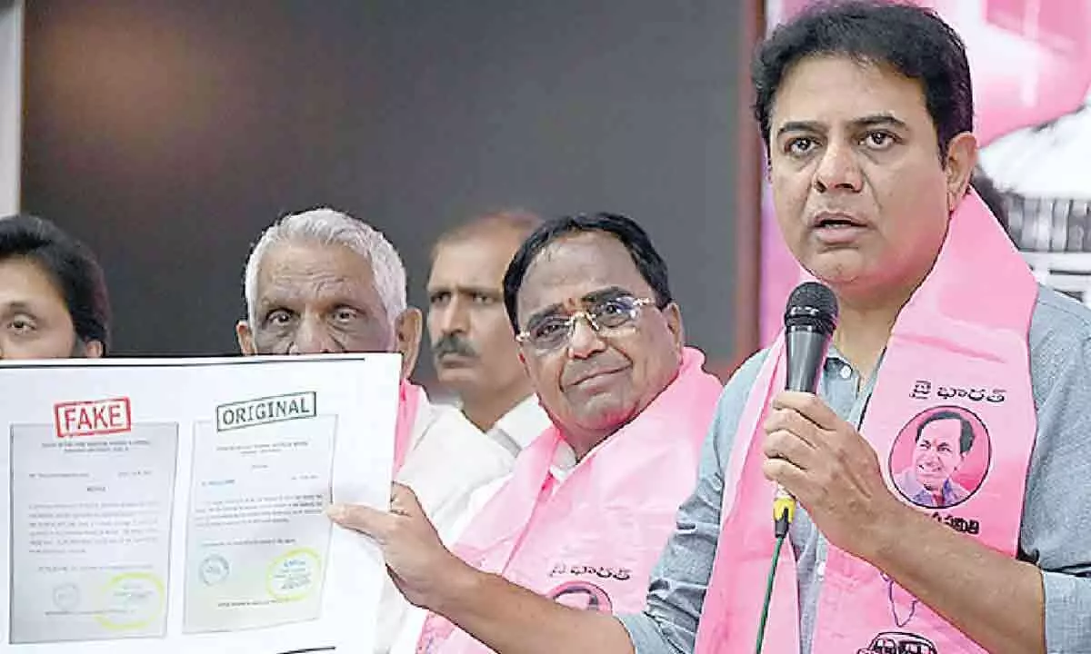 Why no notice sent to PM over hate speech? KTR asks EC