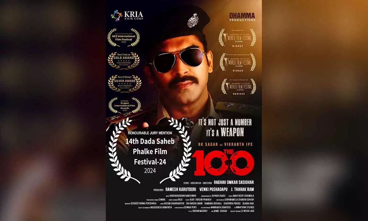 The 100 Movie Gathers Momentum by winning award at prestigious 14th Dada Saheb Phalke Film Festival Ahead of its Release