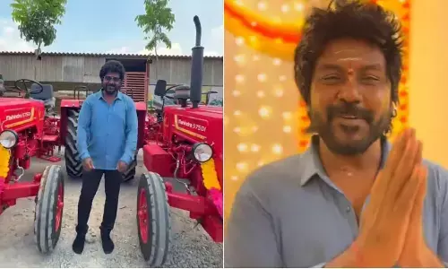 Raghava Lawrence wins hearts with tractor donation to farmers