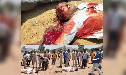 The man attacked with an ax was a gruesome murder