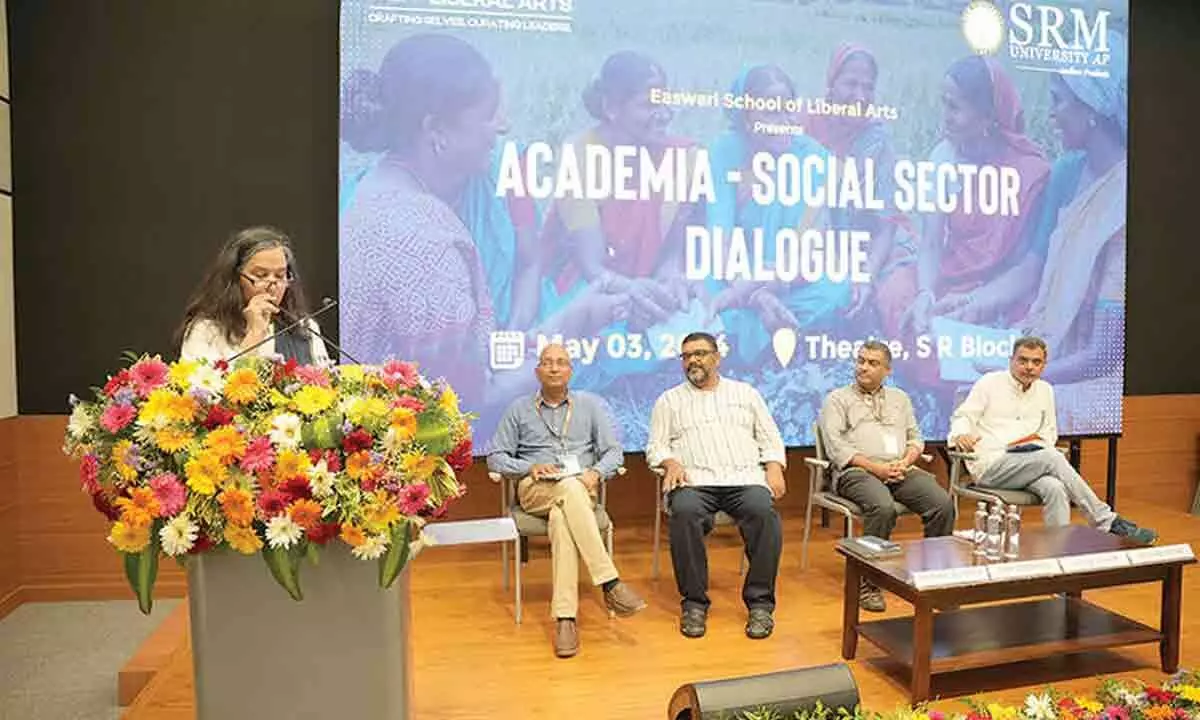 SRM-AP holds ‘Academia-Social Sector Dialogue’