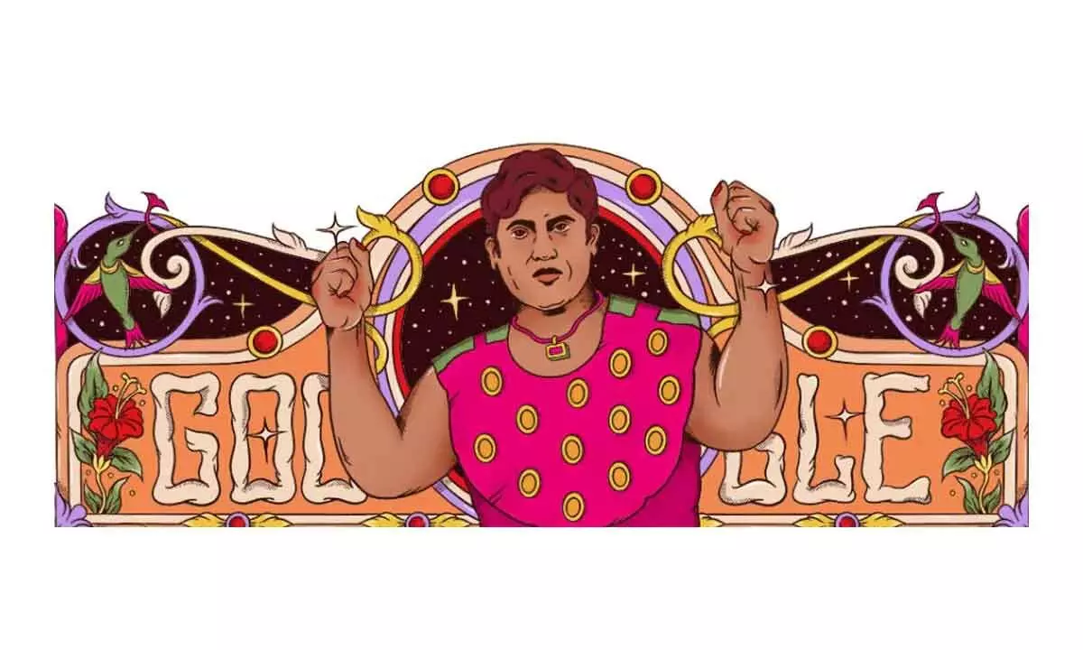Google Doodle Honours Hamida Banu: Indias Pioneering Female Wrestler