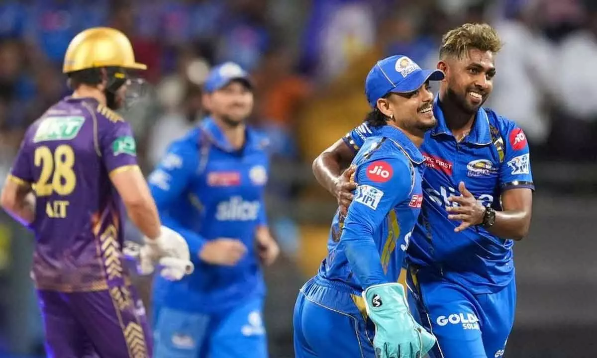 Venkatesh, Stac star as KKR beat MI for 2nd-ever win at Wankhede