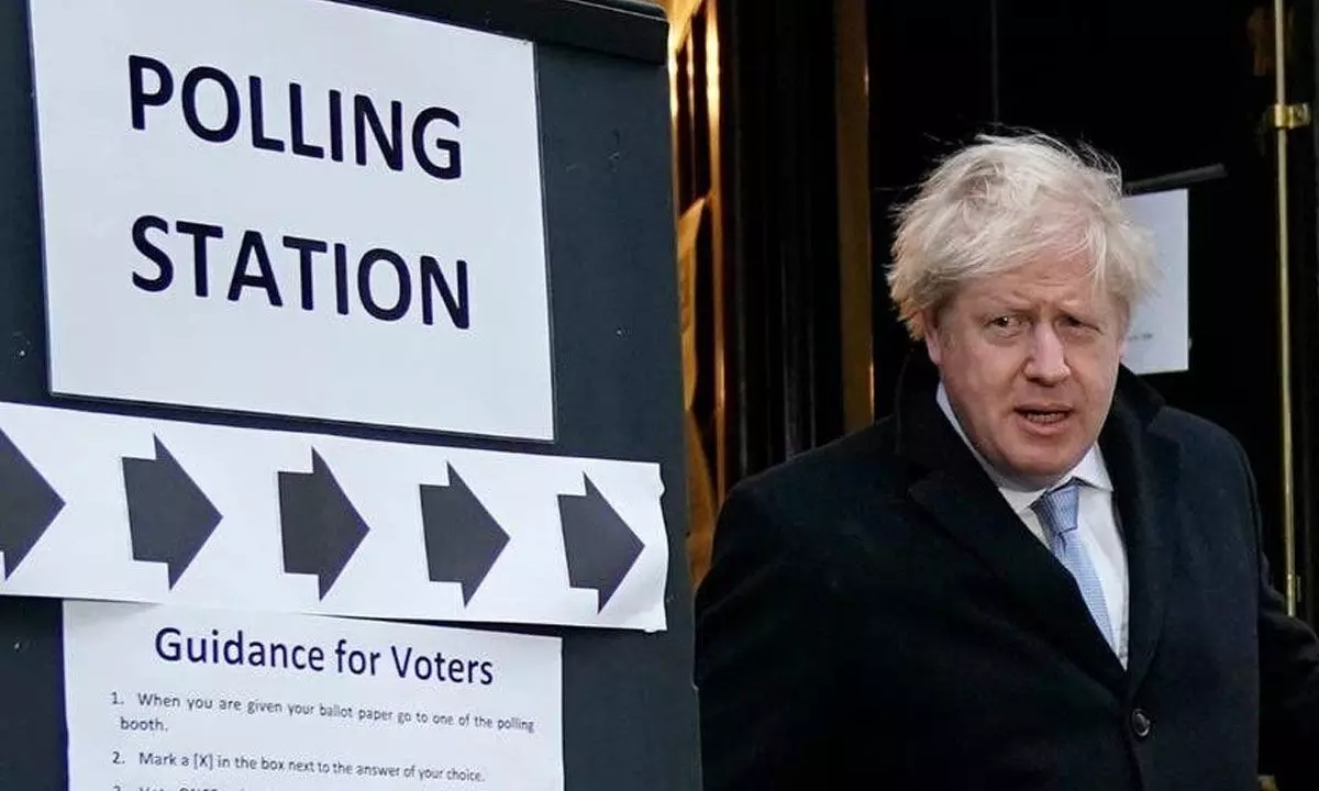 UK ex-PM turned away from polling station for forgetting ID