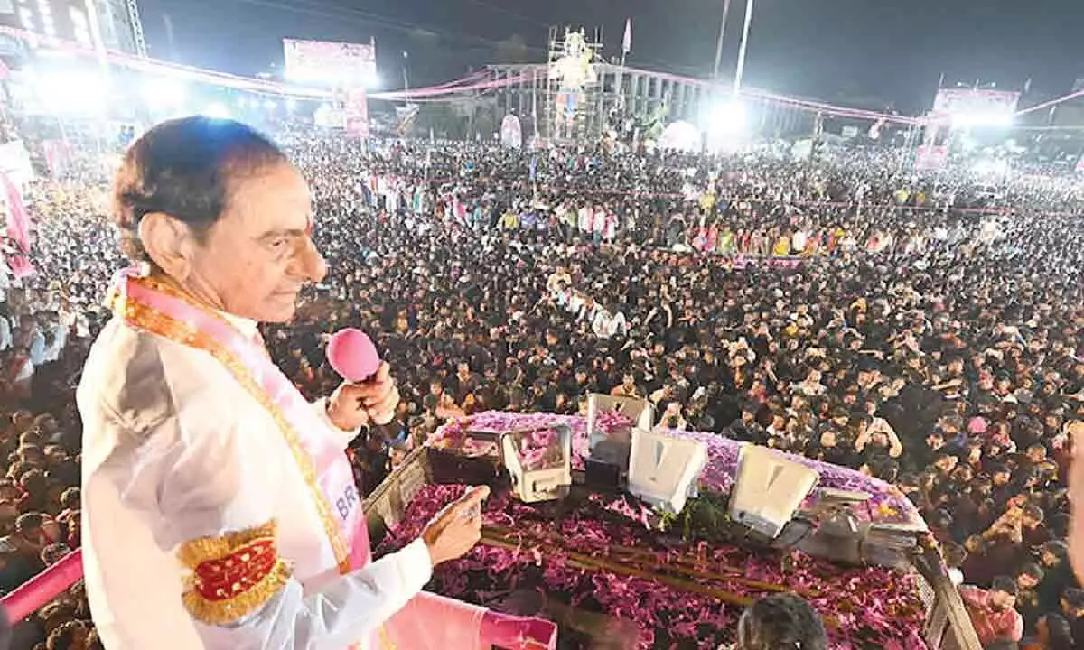 Demons ruling the State, says KCR